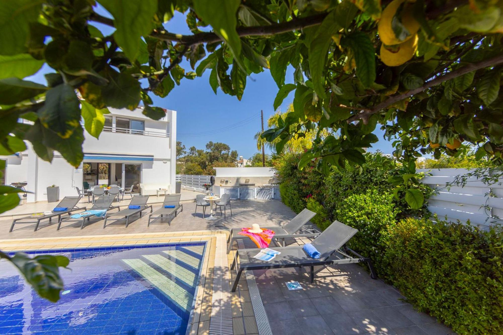 Azure Luxury Pool Villa Protaras Exterior foto